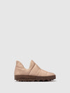 Round Toe Shoes CRUS M CAMEL